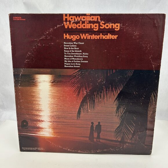 HUGO WINTERHALTER: Hawaiian Wedding Song Vinyl Record LP - Picture 1 of 4